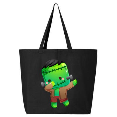 Dabbing Frankenstein Halloween Costume Monster Zombie 25L Jumbo Tote