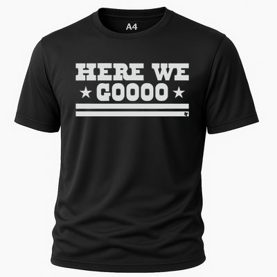 Dallas Football Here We Go Cooling Performance Crew T-Shirt