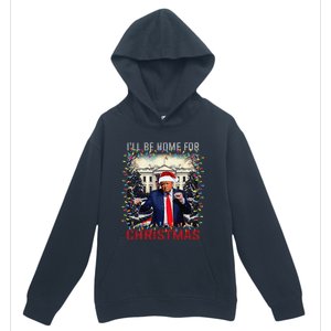 Dancing Funny Humorous Trump I’Ll Be Home For Christmas 2025 Urban Pullover Hoodie