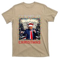 Dancing Funny Humorous Trump I’Ll Be Home For Christmas 2025 T-Shirt