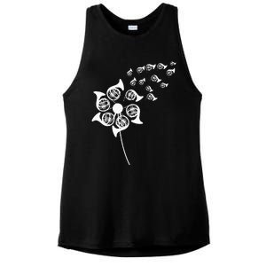 Dandelion French Horn Ladies PosiCharge Tri-Blend Wicking Tank