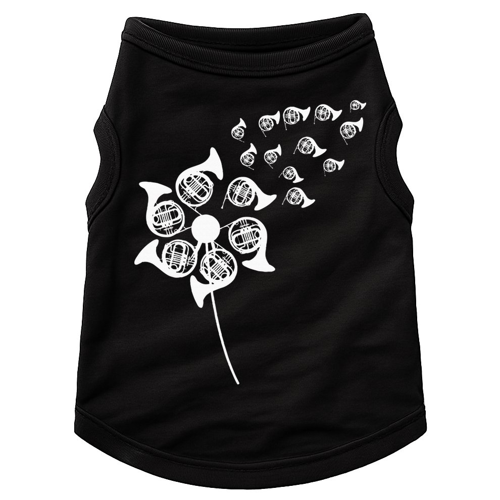Dandelion French Horn Doggie Tank