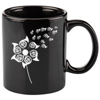 Dandelion French Horn 11oz C Handle Ceramic Mug