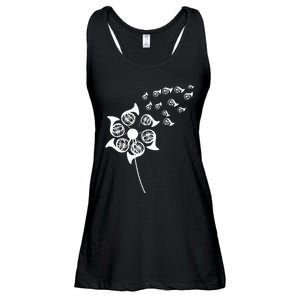 Dandelion French Horn Ladies Essential Flowy Tank