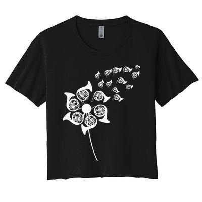 Dandelion French Horn Crop Top