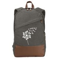 Dandelion French Horn Cotton Canvas Backpack