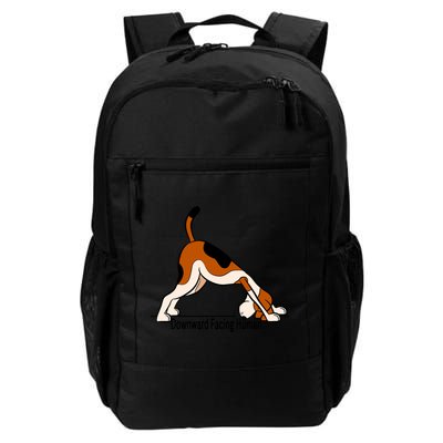 Downward Facing Hu Gift Funny Dog Yoga Gift Backpack