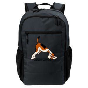 Downward Facing Hu Gift Funny Dog Yoga Gift Daily Commute Backpack