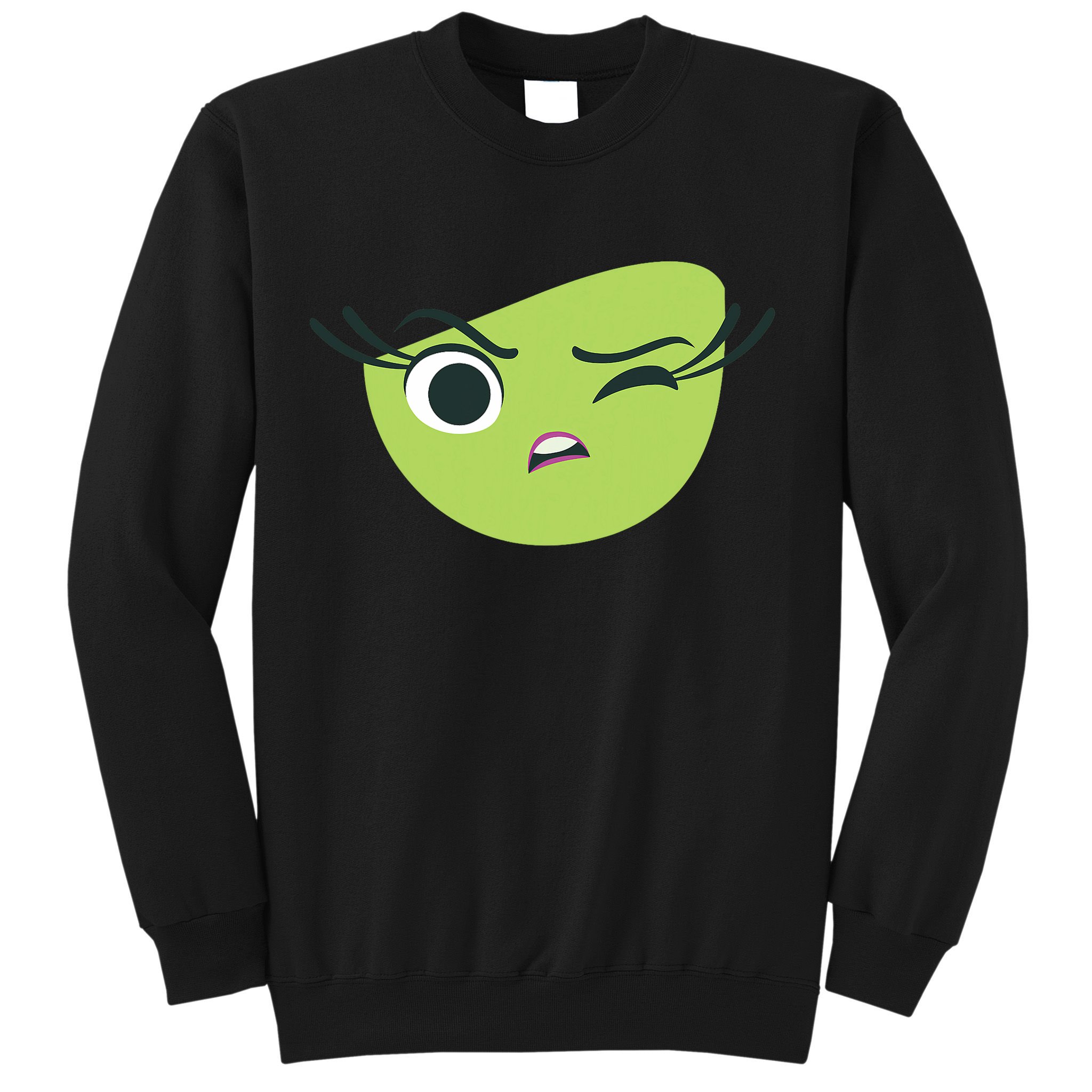 Disgust Face Halloween Costume Sweatshirt