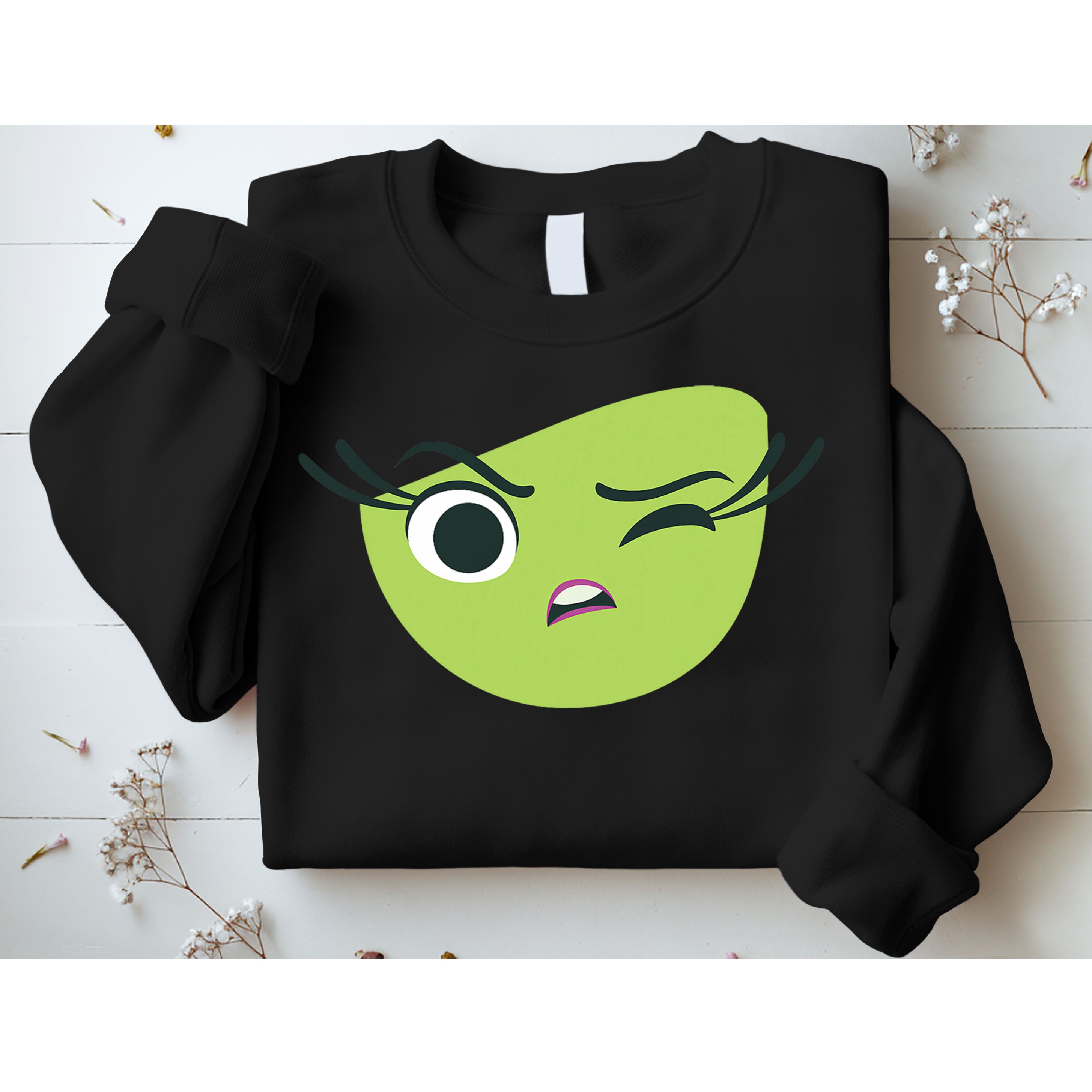 Disgust Face Halloween Costume Sweatshirt