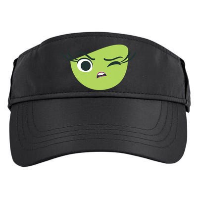 Disgust Face Halloween Costume Adult Drive Performance Visor