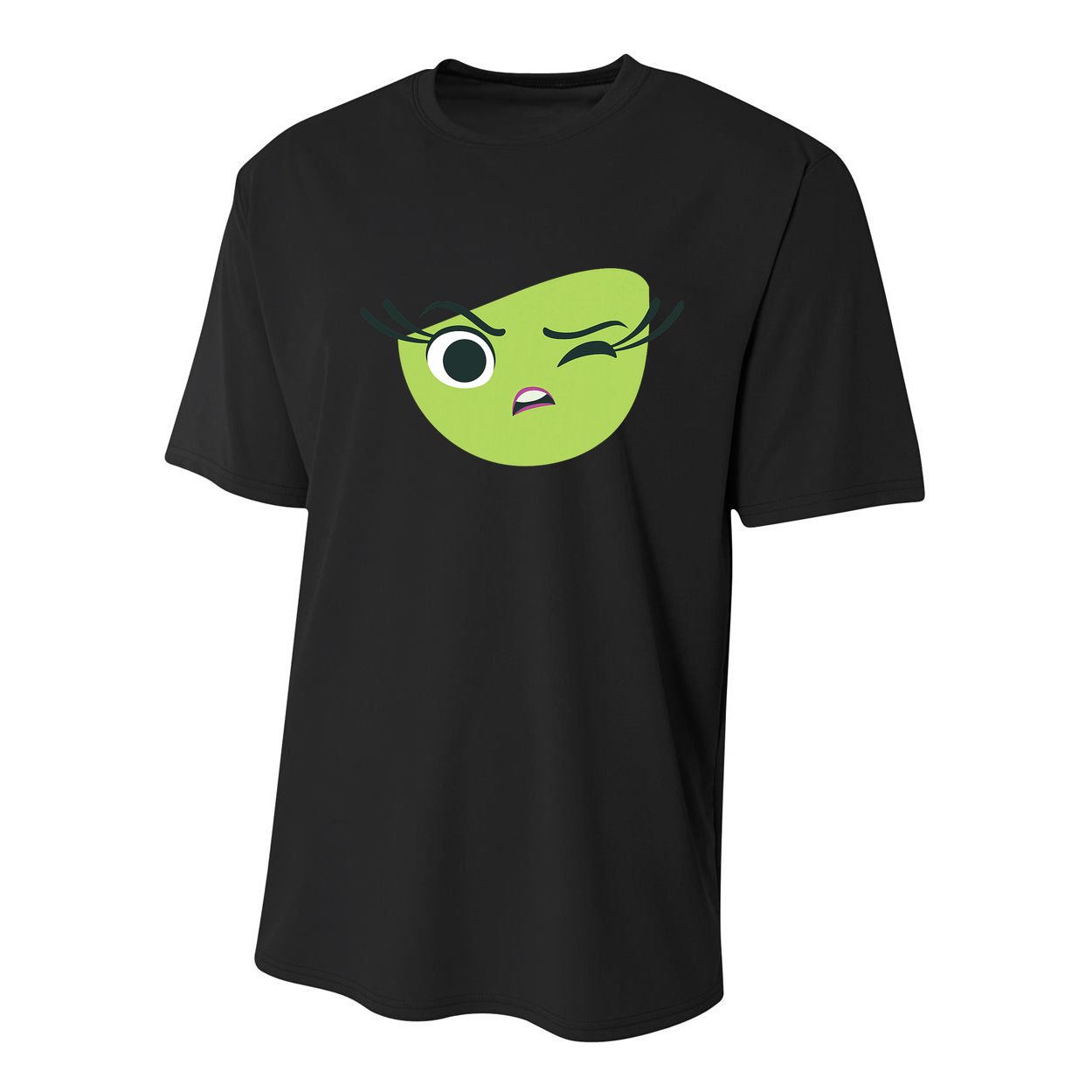 Disgust Face Halloween Costume Youth Performance Sprint T-Shirt