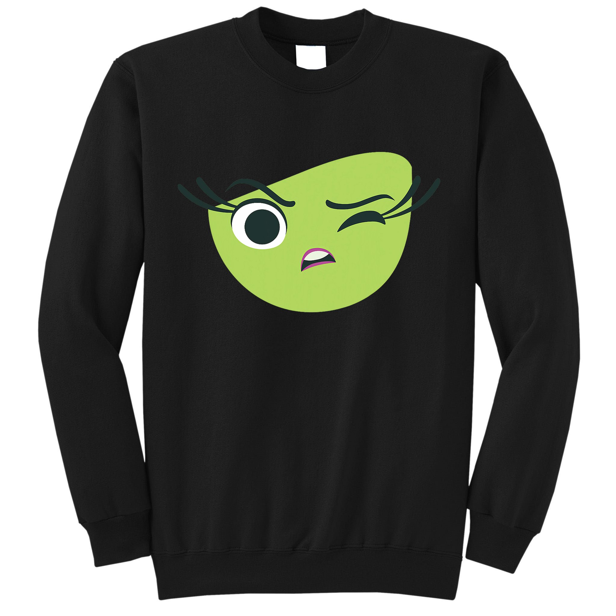 Disgust Face Halloween Costume Tall Sweatshirt
