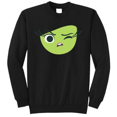 Disgust Face Halloween Costume Tall Sweatshirt