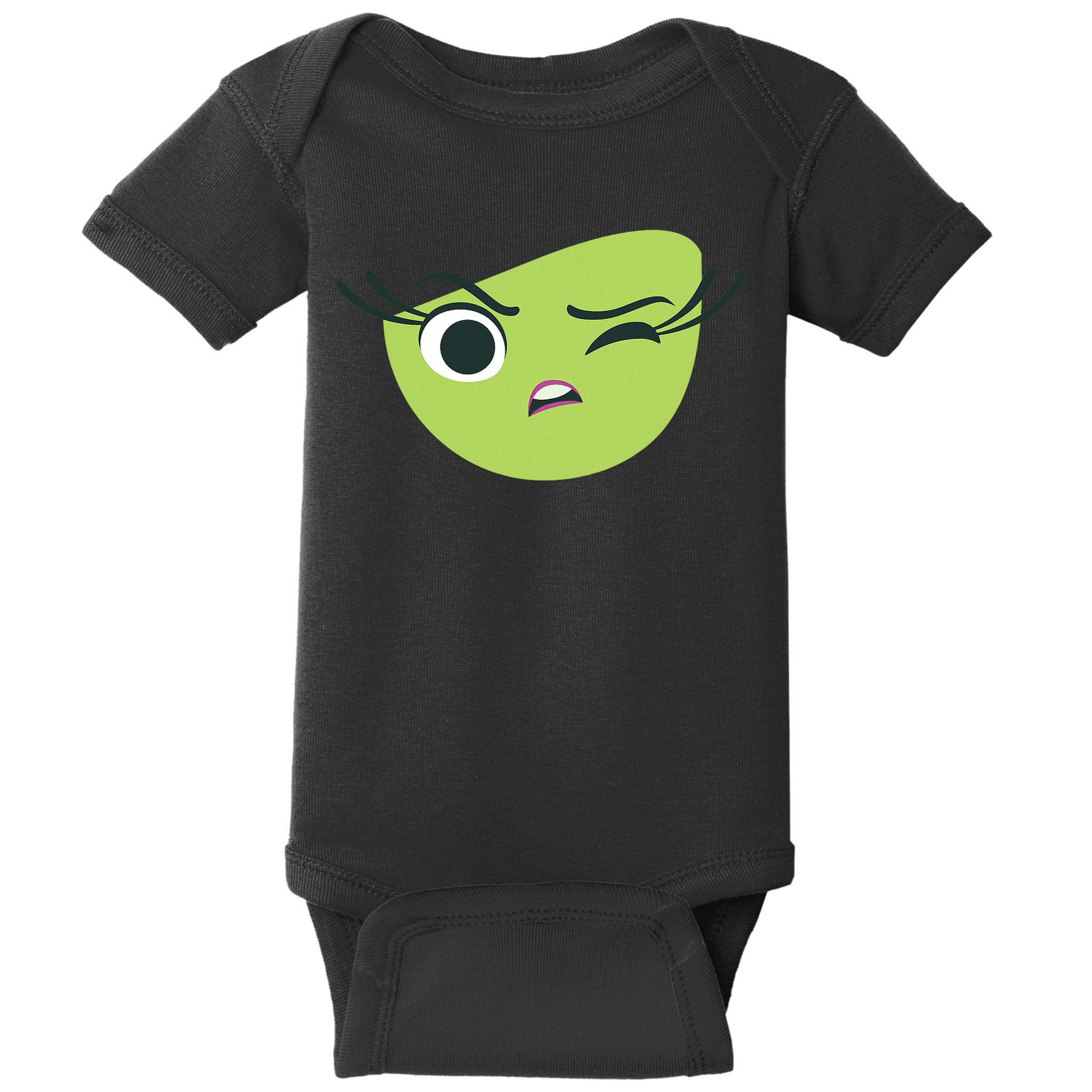 Disgust Face Halloween Costume Baby Bodysuit