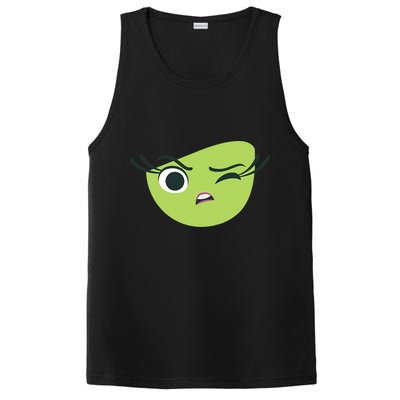 Disgust Face Halloween Costume PosiCharge Competitor Tank