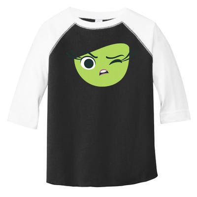 Disgust Face Halloween Costume Toddler Fine Jersey T-Shirt