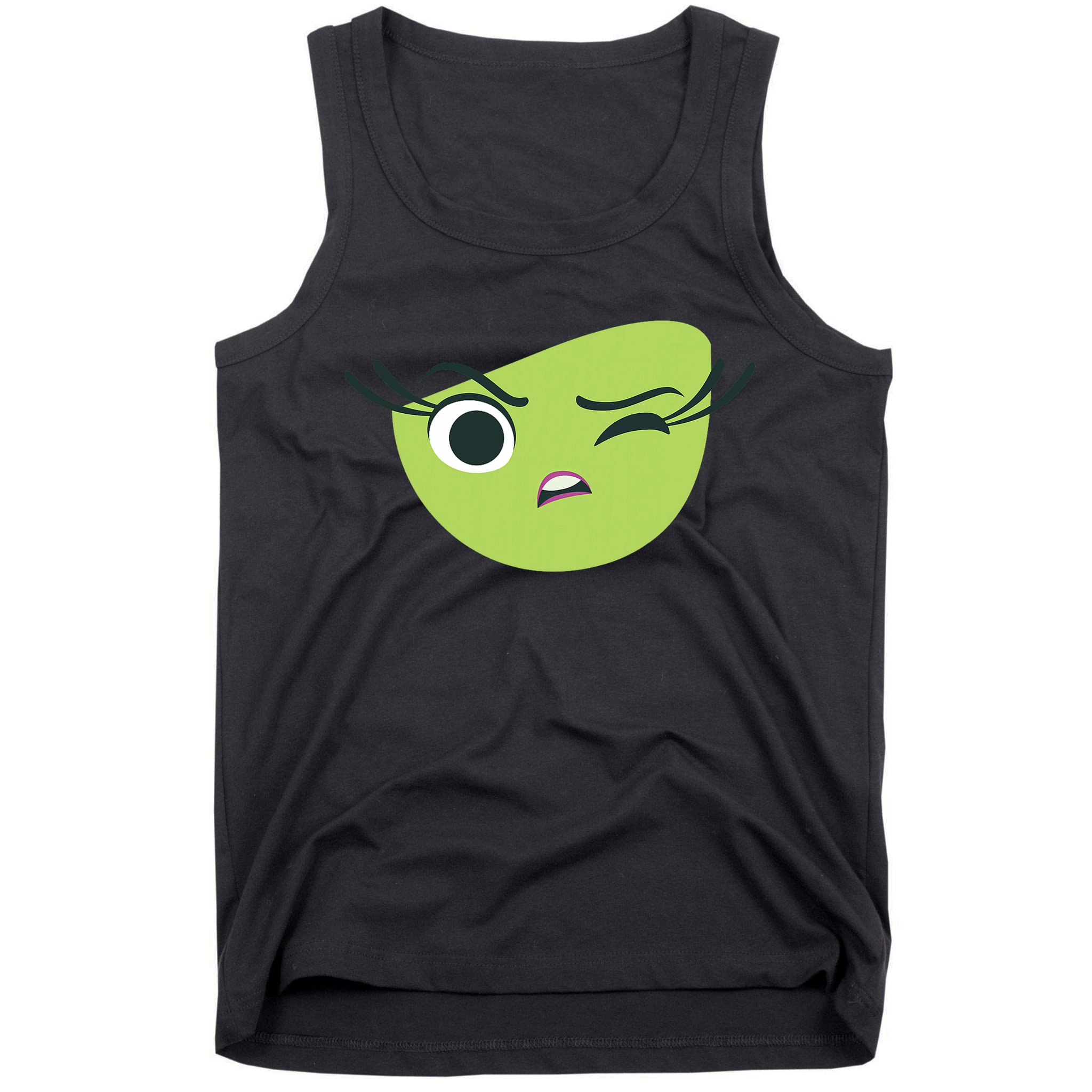 Disgust Face Halloween Costume Tank Top