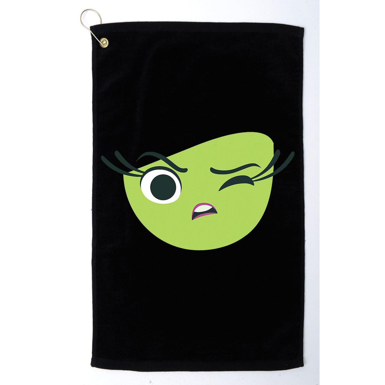 Disgust Face Halloween Costume Golf Towel