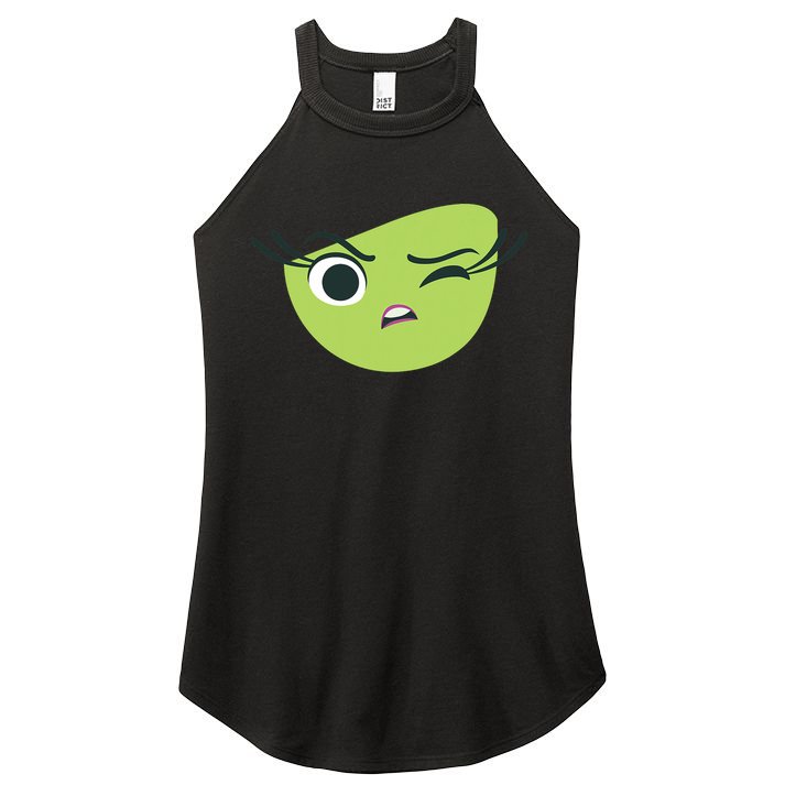 Disgust Face Halloween Costume Women's Perfect Tri Rocker Tank