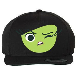 Disgust Face Halloween Costume Wool Snapback Cap