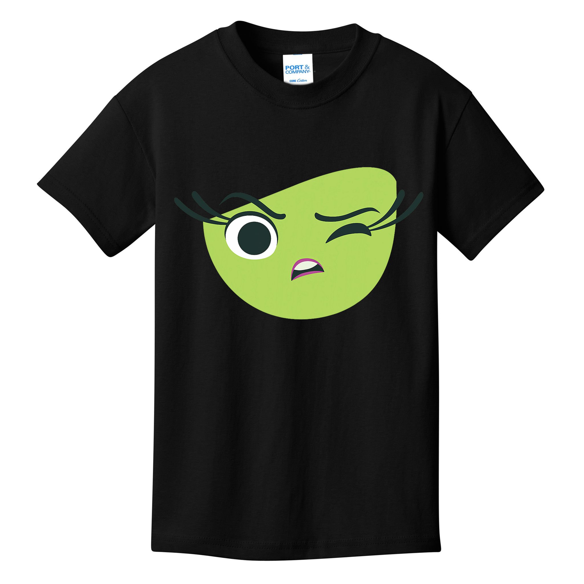 Disgust Face Halloween Costume Kids T-Shirt
