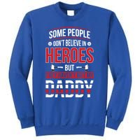 Dad Firefighter Hero Proud Son And Daughter Of A Fire Meaningful Gift Sweatshirt