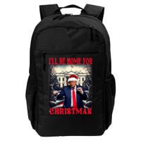 Dancing Funny Humorous Trump I’Ll Be Home For Christmas 2025 Daily Commute Backpack