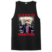 Dancing Funny Humorous Trump I’Ll Be Home For Christmas 2025 PosiCharge Competitor Tank