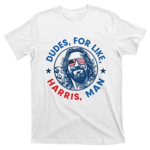 Dudes For Harris Kamala 2024 Madam President Democrat T-Shirt