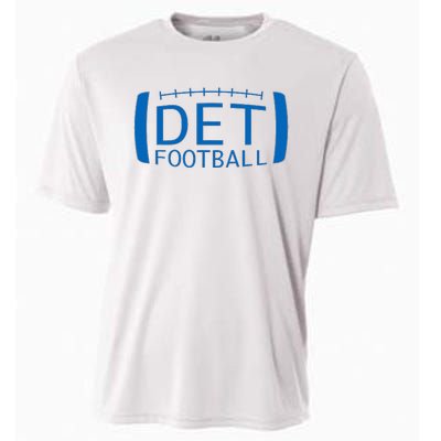 Detroit Football Honolulu Blue & Silver Fan Cooling Performance Crew T-Shirt