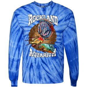 Discus Fish Hobbyist Aquarium Keeper Tie-Dye Long Sleeve Shirt