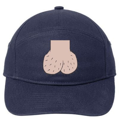 Dickhead Funny Halloween Dick Head Costume Tee Funny 7-Panel Snapback Hat