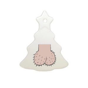 Dickhead Funny Halloween Dick Head Costume Tee Funny Ceramic Tree Ornament