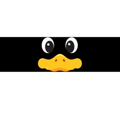 Duck Face Halloween Costume Birthday Idea Cute Funny Bumper Sticker