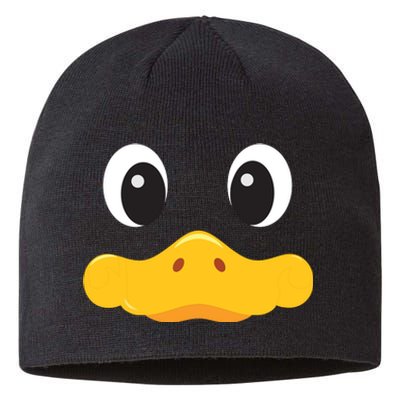 Duck Face Halloween Costume Birthday Idea Cute Funny Sustainable Beanie