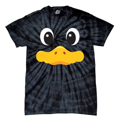 Duck Face Halloween Costume Birthday Idea Cute Funny Tie-Dye T-Shirt