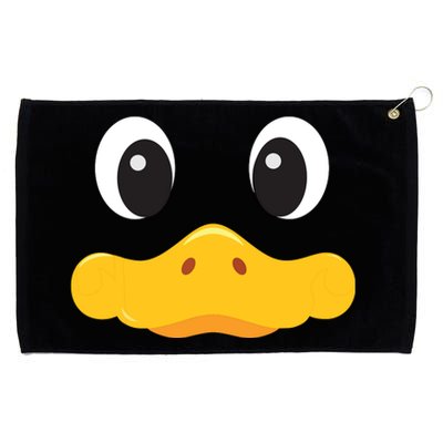 Duck Face Halloween Costume Birthday Idea Cute Funny Grommeted Golf Towel