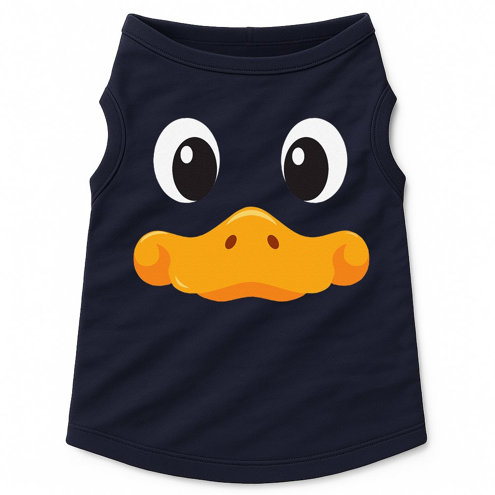 Duck Face Halloween Costume Birthday Idea Cute Funny Doggie Tank