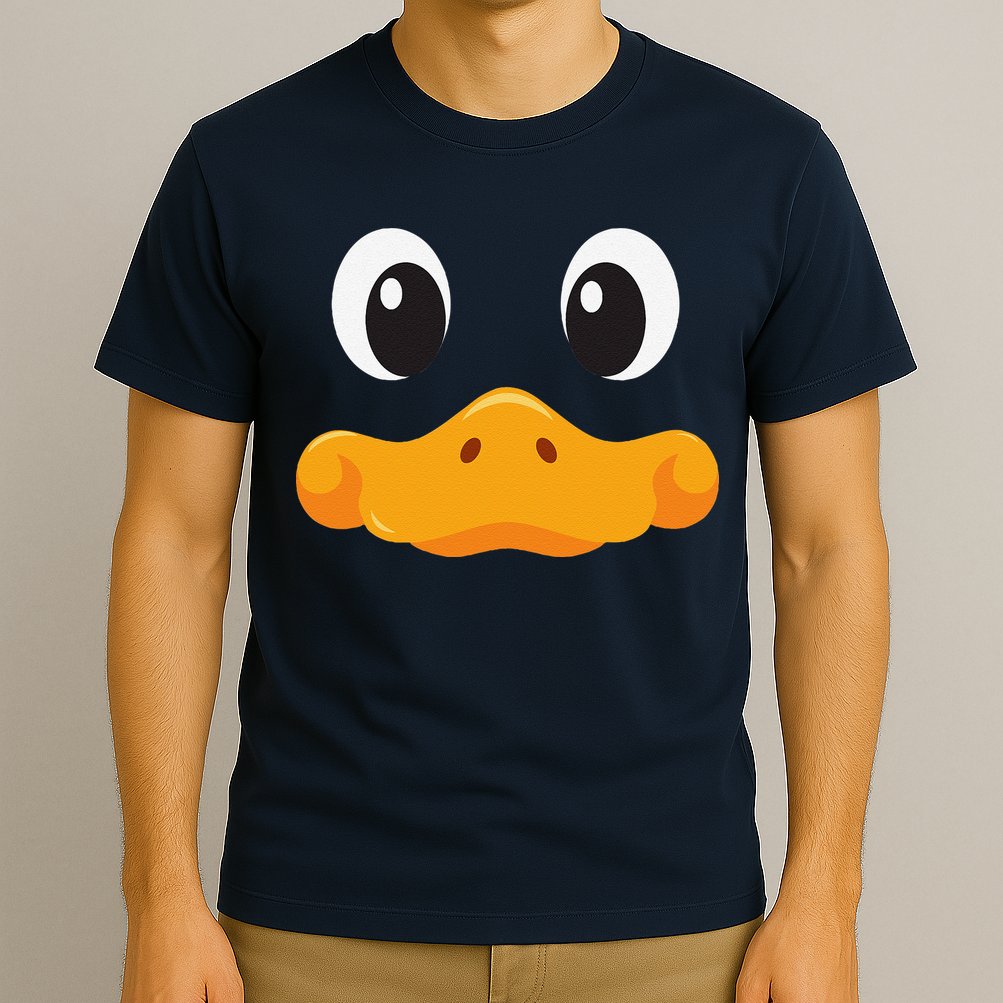 Duck Face Halloween Costume Birthday Idea Cute Funny T-Shirt