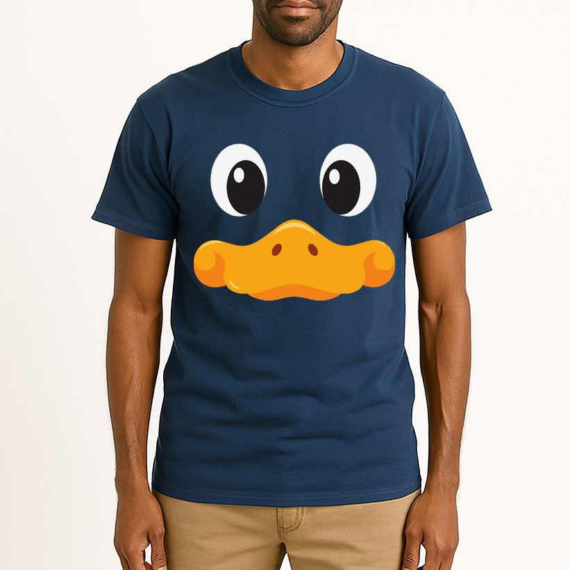 Duck Face Halloween Costume Birthday Idea Cute Funny Tall T-Shirt