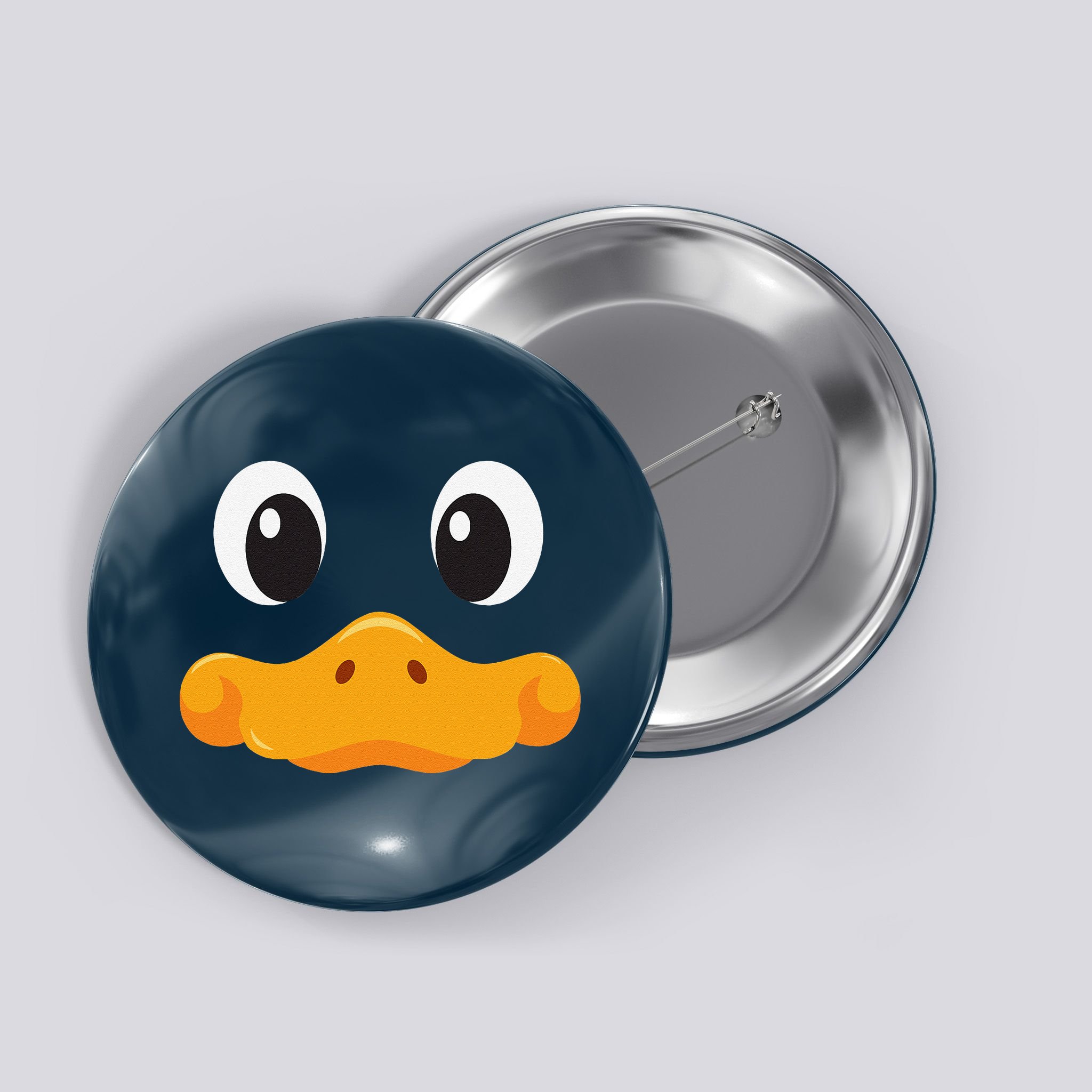 Duck Face Halloween Costume Birthday Idea Cute Funny Button