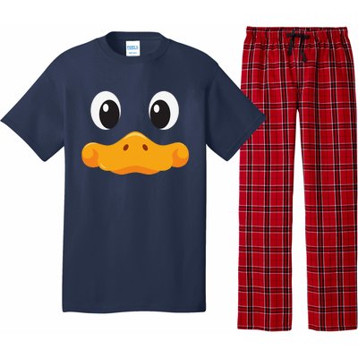 Duck Face Halloween Costume Birthday Idea Cute Funny Pajama Set