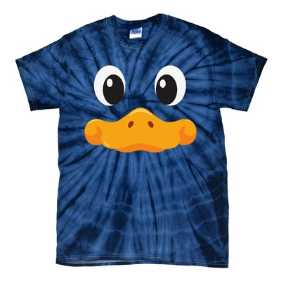 Duck Face Halloween Costume Birthday Idea Cute Funny Tie-Dye T-Shirt