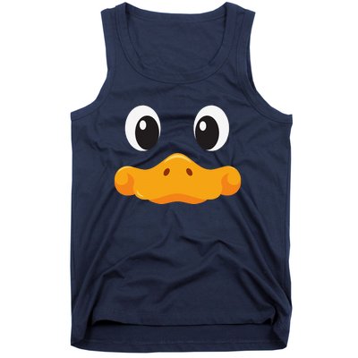 Duck Face Halloween Costume Birthday Idea Cute Funny Tank Top