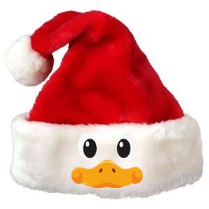 Duck Face Halloween Costume Birthday Idea Cute Funny Premium Christmas Santa Hat