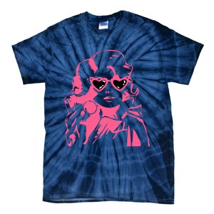 Dolly Face In Sunglasses Dolly Vibes Dolly Fan Lover Tie-Dye T-Shirt