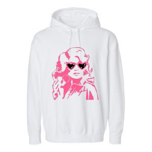 Dolly Face In Sunglasses Dolly Vibes Dolly Fan Lover Garment-Dyed Fleece Hoodie