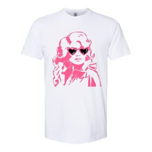 Dolly Face In Sunglasses Dolly Vibes Dolly Fan Lover Softstyle CVC T-Shirt