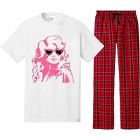 Dolly Face In Sunglasses Dolly Vibes Dolly Fan Lover Pajama Set